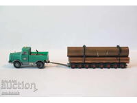 H0 1/87 KIBRI HEAVY-DUTY TRANSPORT TRAILER MODEL CAR