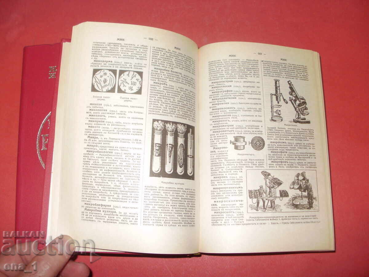 Bŭlgarska Entsiklopediya - φωτοτυπική έκδοση, αδελφοί Dančovi, 1936 - 5