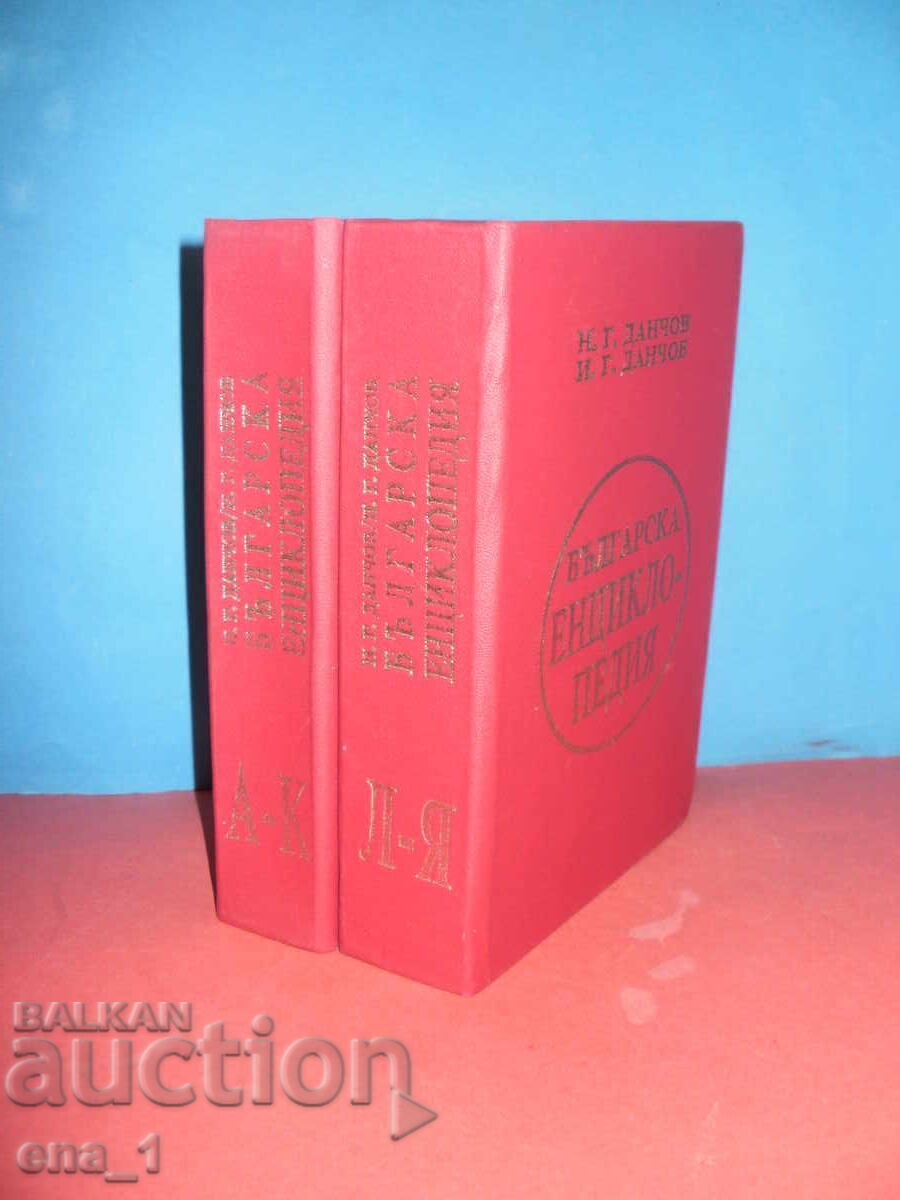 Bŭlgarska Entsiklopediya - φωτοτυπική έκδοση, αδελφοί Dančovi, 1936 - 6