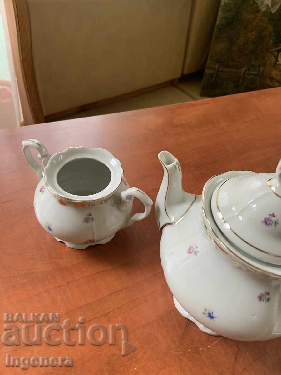 ΠΟΡΣΕΛΑΝΙΝΟ ΤΣΑΓΝΙΚΟ, ΖΑΧΑΡΙΕΡΑ ΚΑΙ ΓΑΛΑΤΙΕΡΑ ΣΕΤ - ΒΟΥΛΓΑΡΙΑ - 6