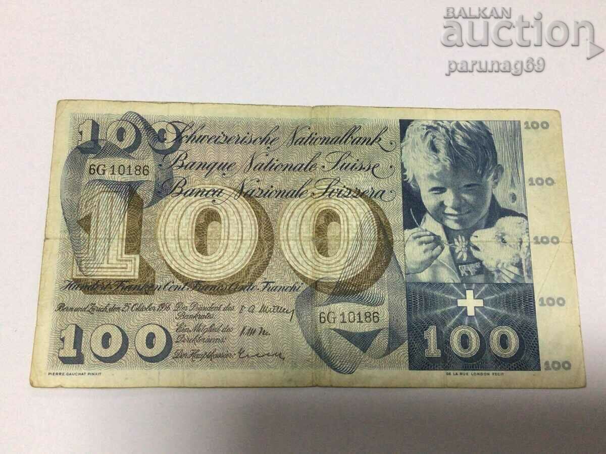 Ελβετία 100 φράγκα 1956