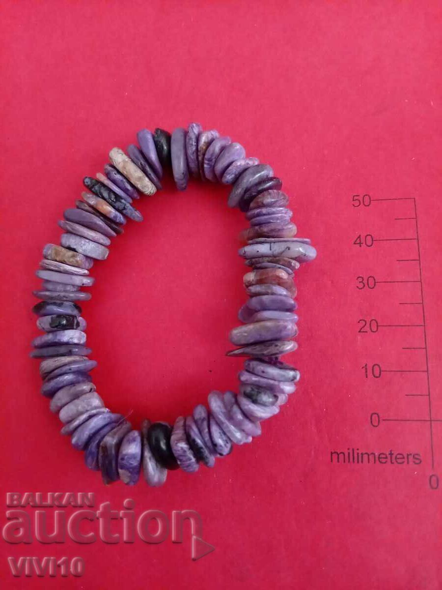 Antique amethyst bracelet