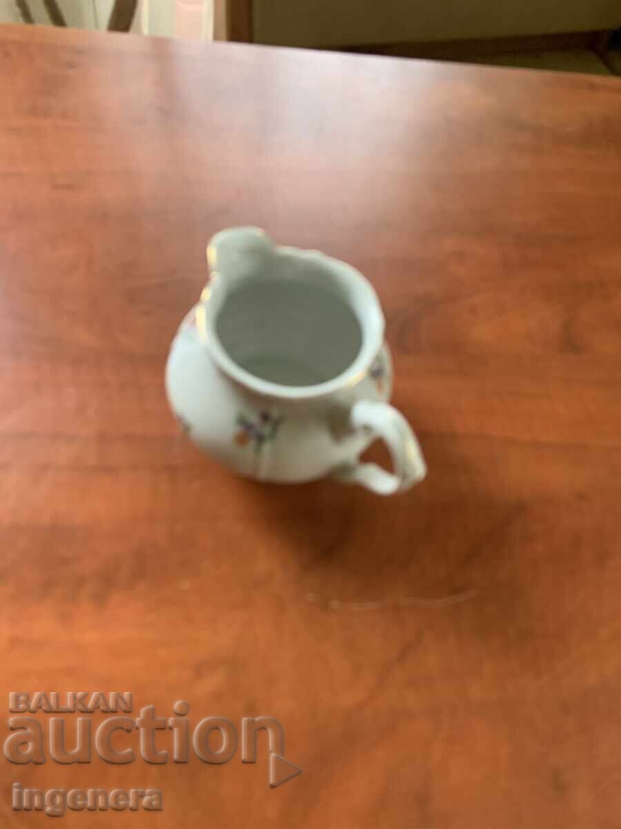 Porcelain Milk Jug, Dairy, Pitcher - Bulgaria with price 12.00 BGN | € 6.14