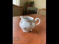 VAS DIN PORȚELAN PENTRU LAPTE, LĂPTĂRIE, CANĂ - BULGARIA