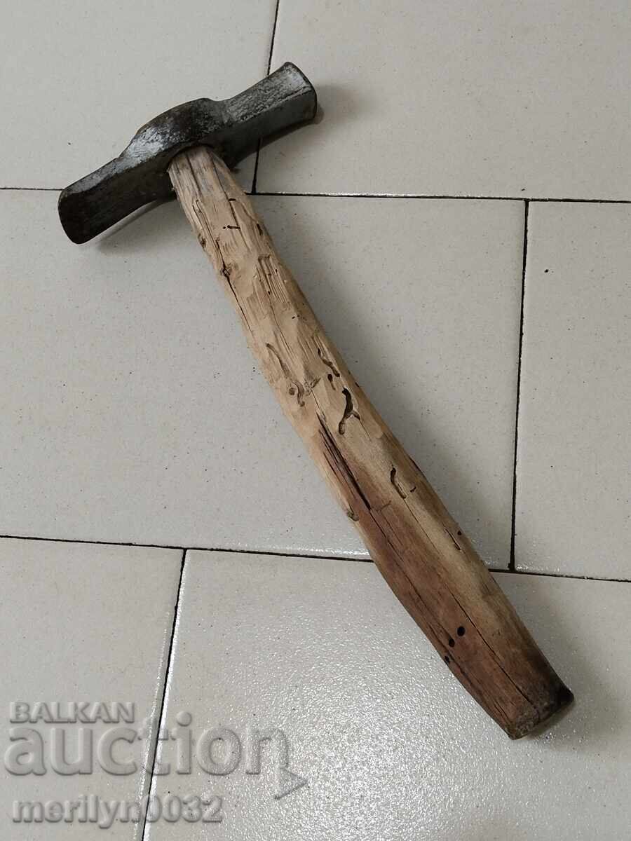 Много стар чук над 100 год, ковано желязо инструмент Много стар чук над 100 год, ковано желязо инструмент