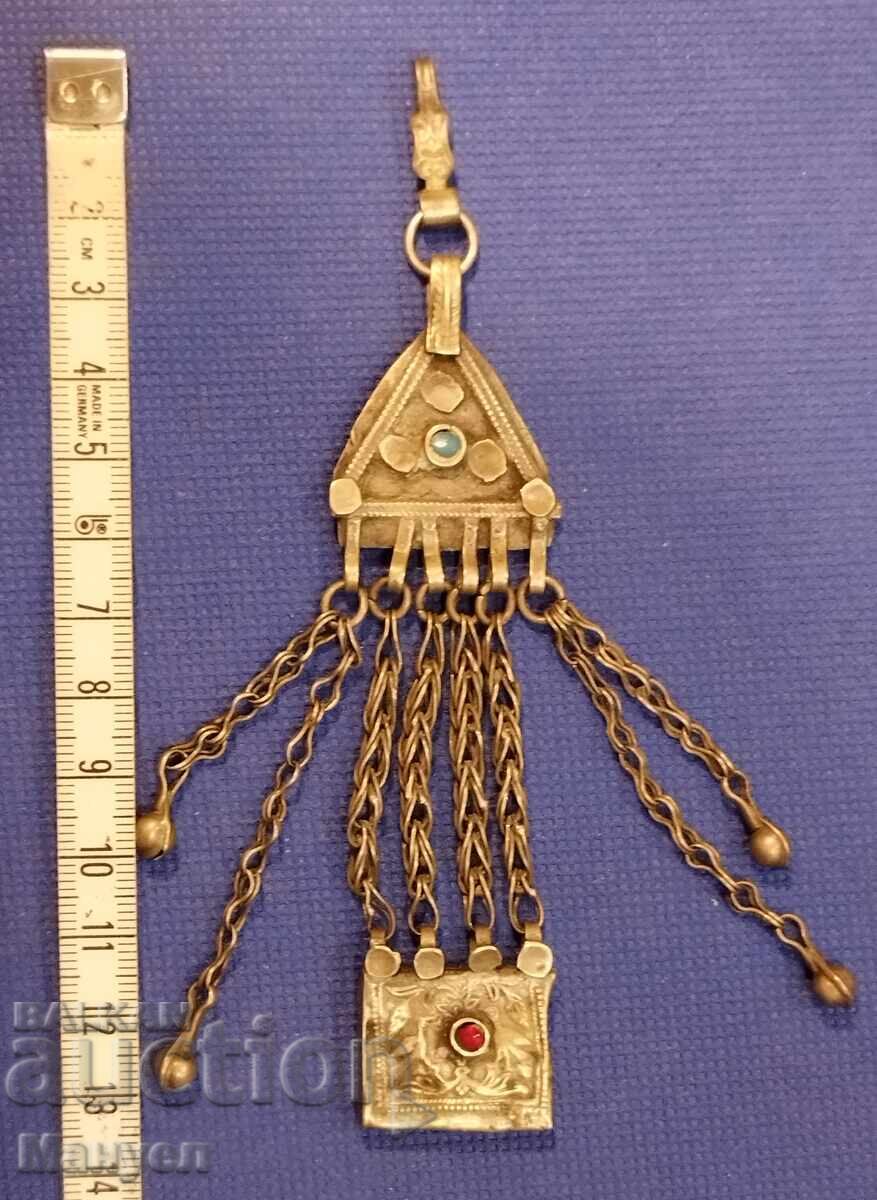 Bulgarian Renaissance silver jewelry - zabotka. - 5
