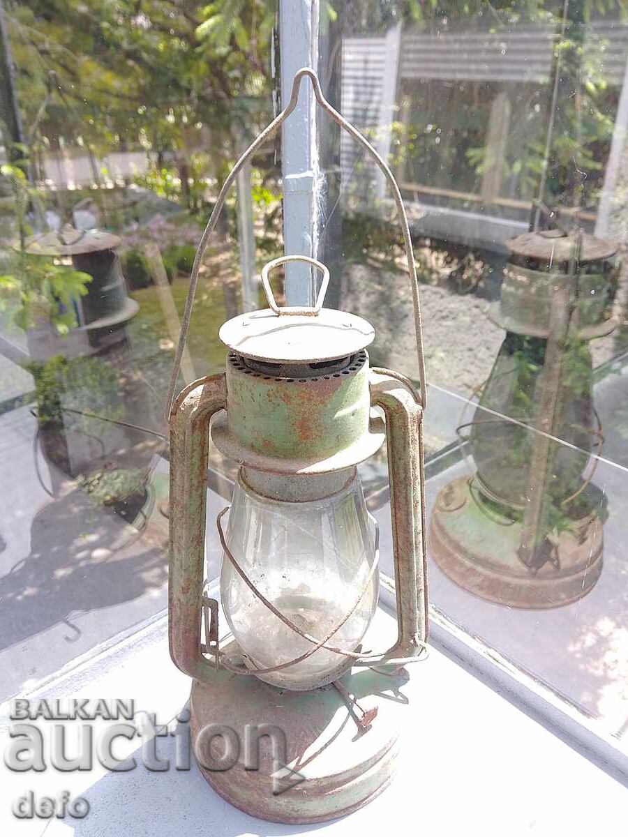 Old gas lantern