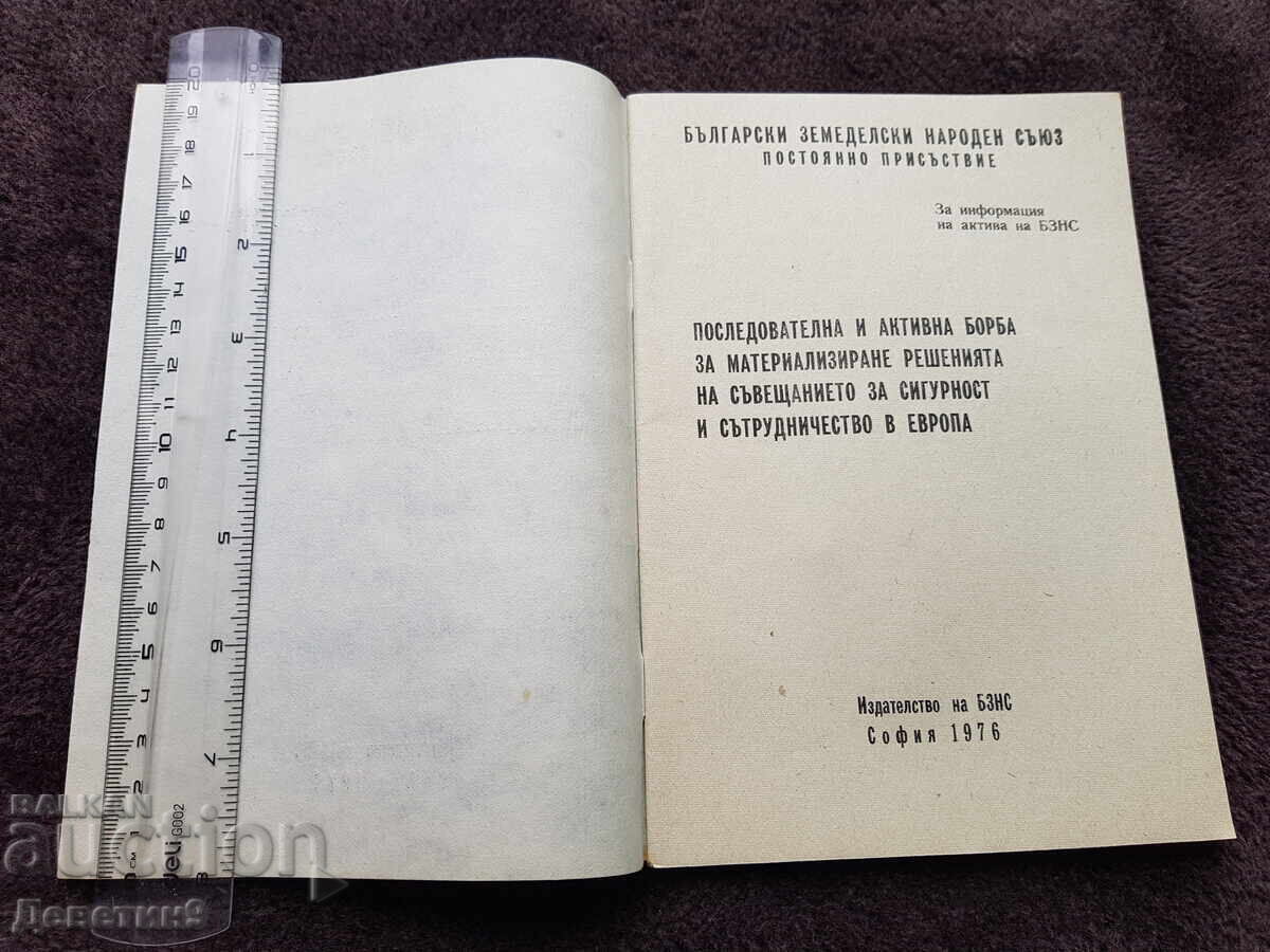 Auction  BUSINESS Permanent Presence - 1976