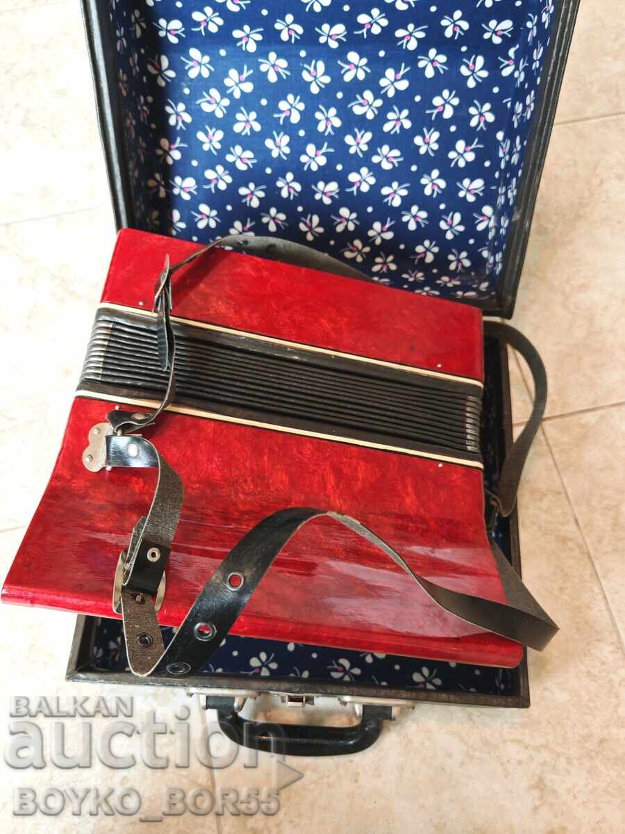 Auction  Original Russian Soviet USSR Accordion Malysh 12 bass