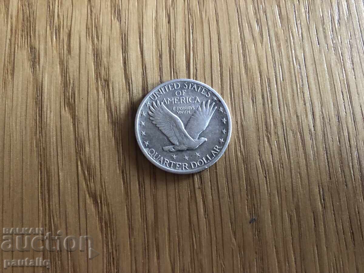 Δημοπρασία 1/4 δολάριο 1919 ΗΠΑ Δημοπρασία 1/4 δολάριο 1919 ΗΠΑ