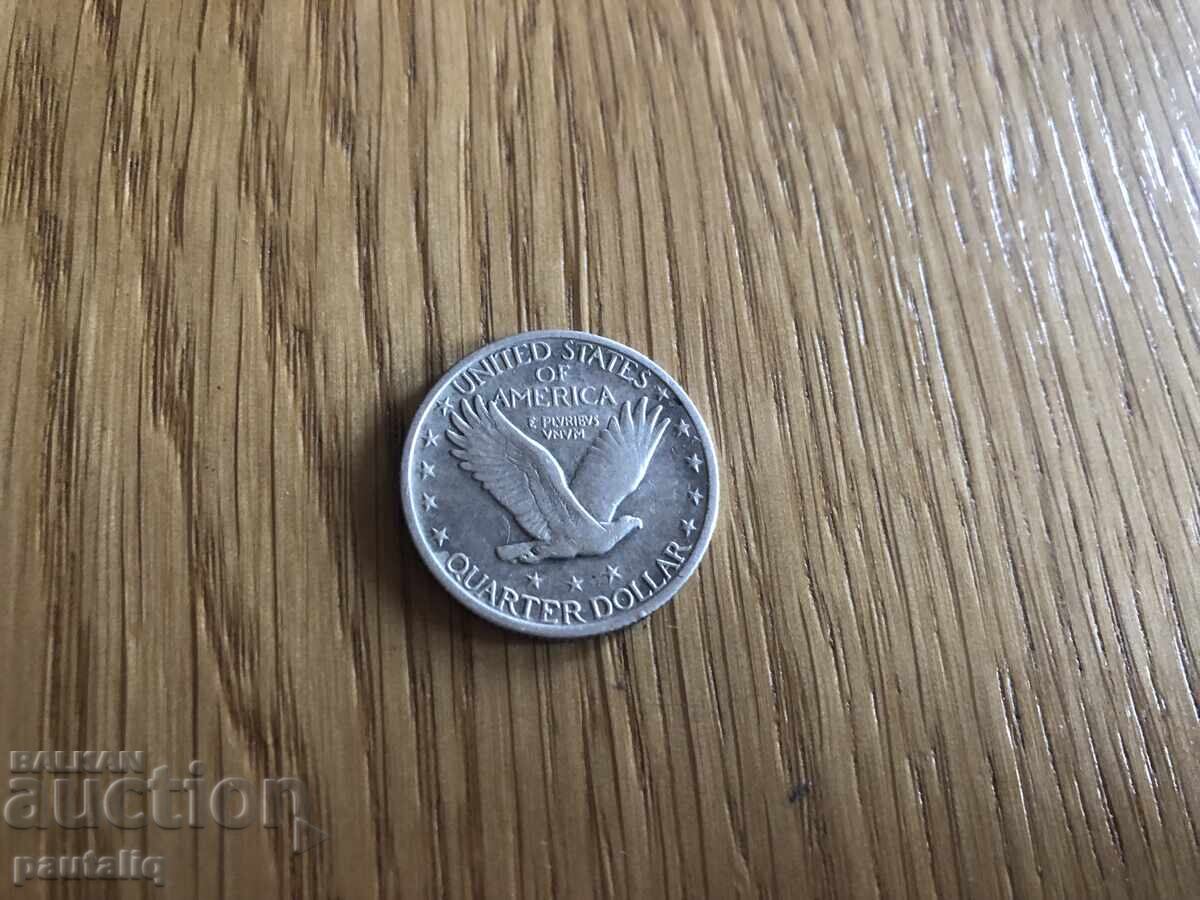 Παράδοση 1/4 δολάριο 1919 ΗΠΑ Παράδοση 1/4 δολάριο 1919 ΗΠΑ
