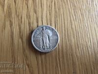 1/4 δολάριο 1919 ΗΠΑ