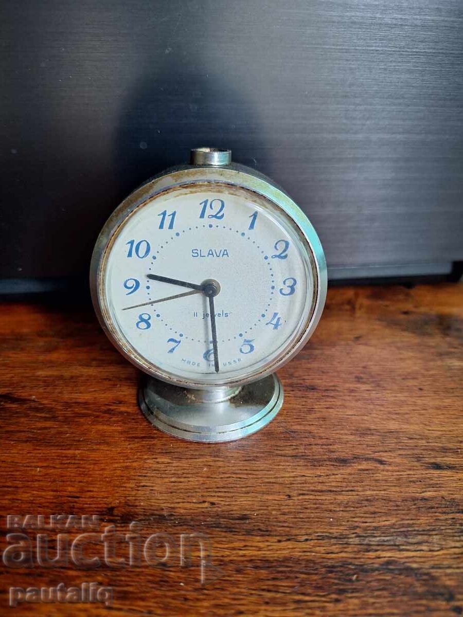 БУДИЛНИК СЛАВА SLAVA с цена 6.00 лв. | € 3.07 БУДИЛНИК СЛАВА SLAVA с цена 6.00 лв. | € 3.07