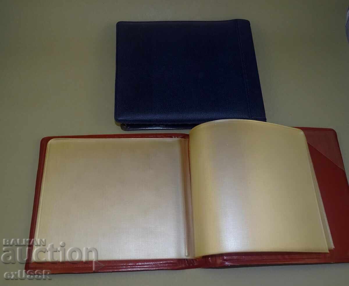 Licitație 2 Albume husă mapă clasor dischete 5,25, Bulgaria anii '80