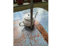 Old enamel teapot