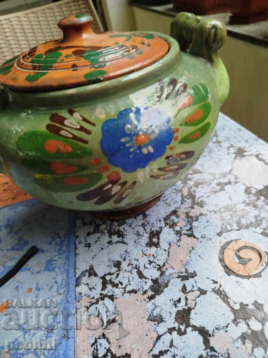 Δημοπρασία Παλιό πήλινο σκεύος, γκιουβέτσι