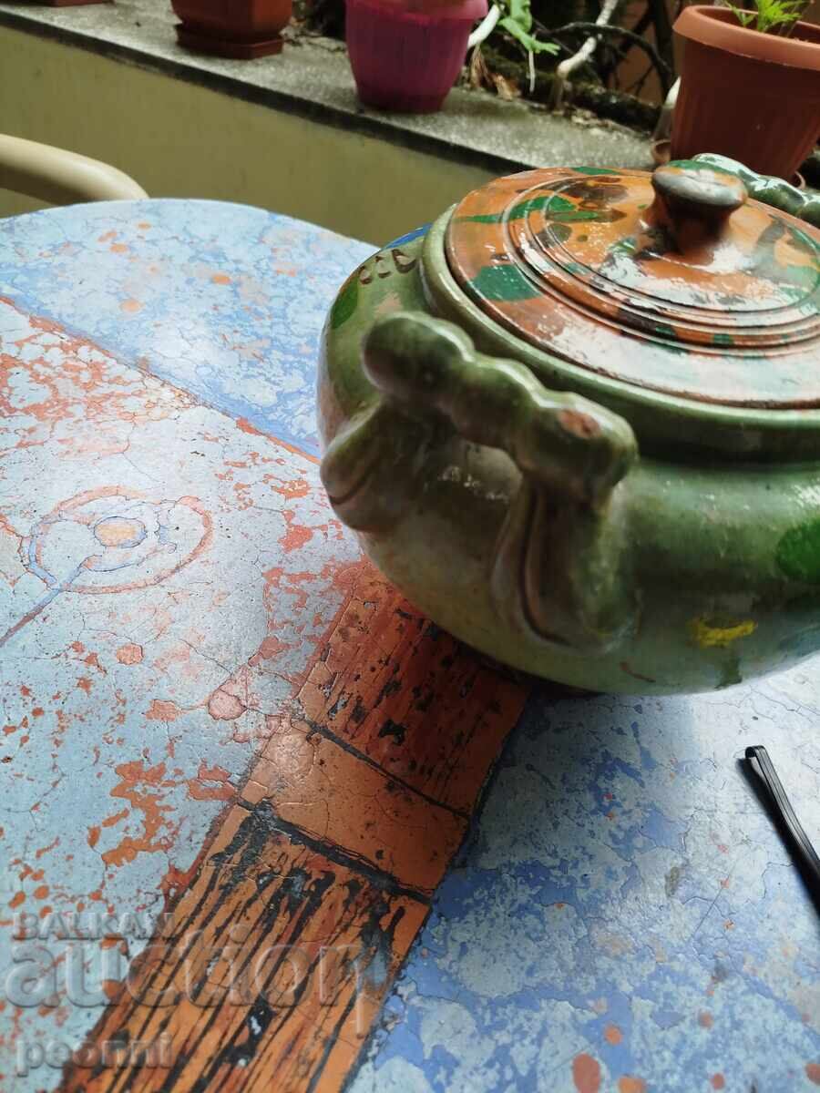 Παλιό πήλινο σκεύος, γκιουβέτσι - 5