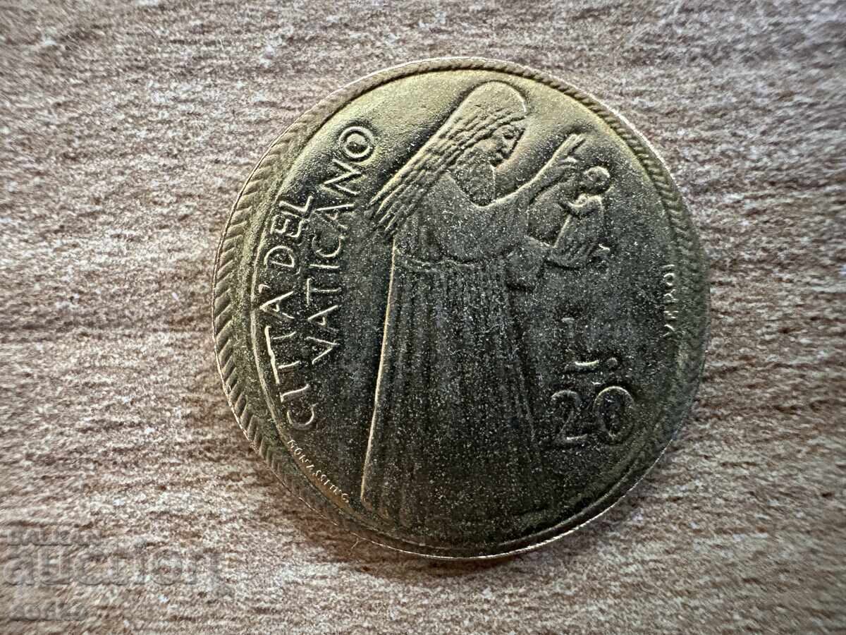 Βατικανό - 20 λιρών (1975) - Ιερό Έτος Βατικανό - 20 λιρών (1975) - Ιερό Έτος