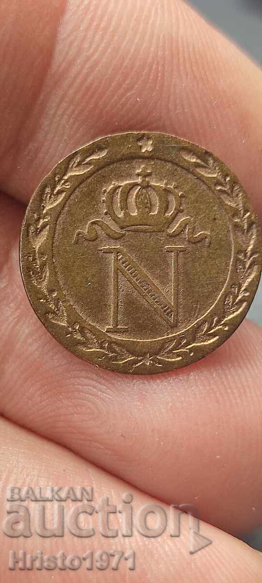 10 Centimes 1808 with price € 32.00 | 62.59 BGN
