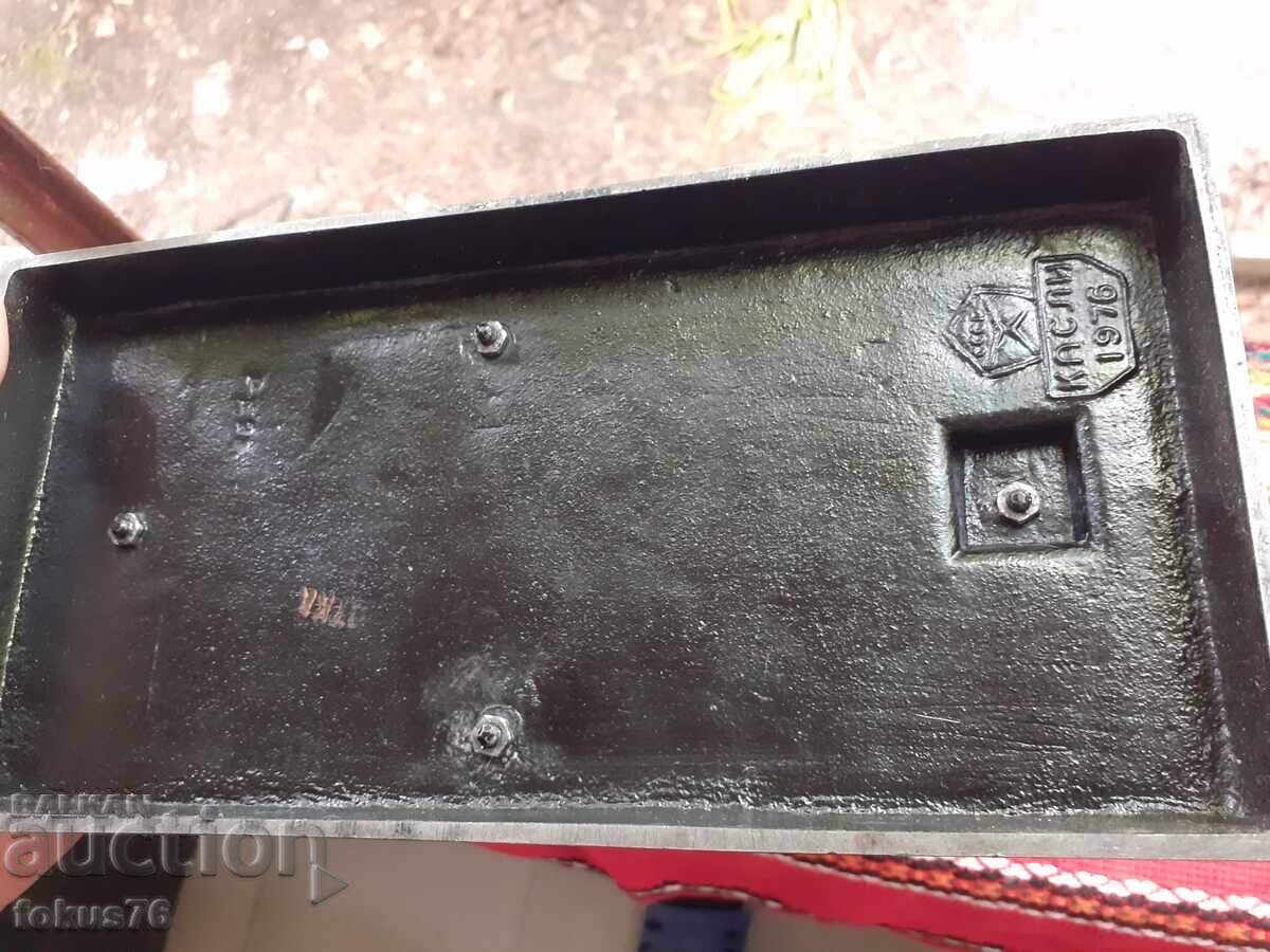 Касли - Цар пушка - голям размер чугун фигура статуетка - 5