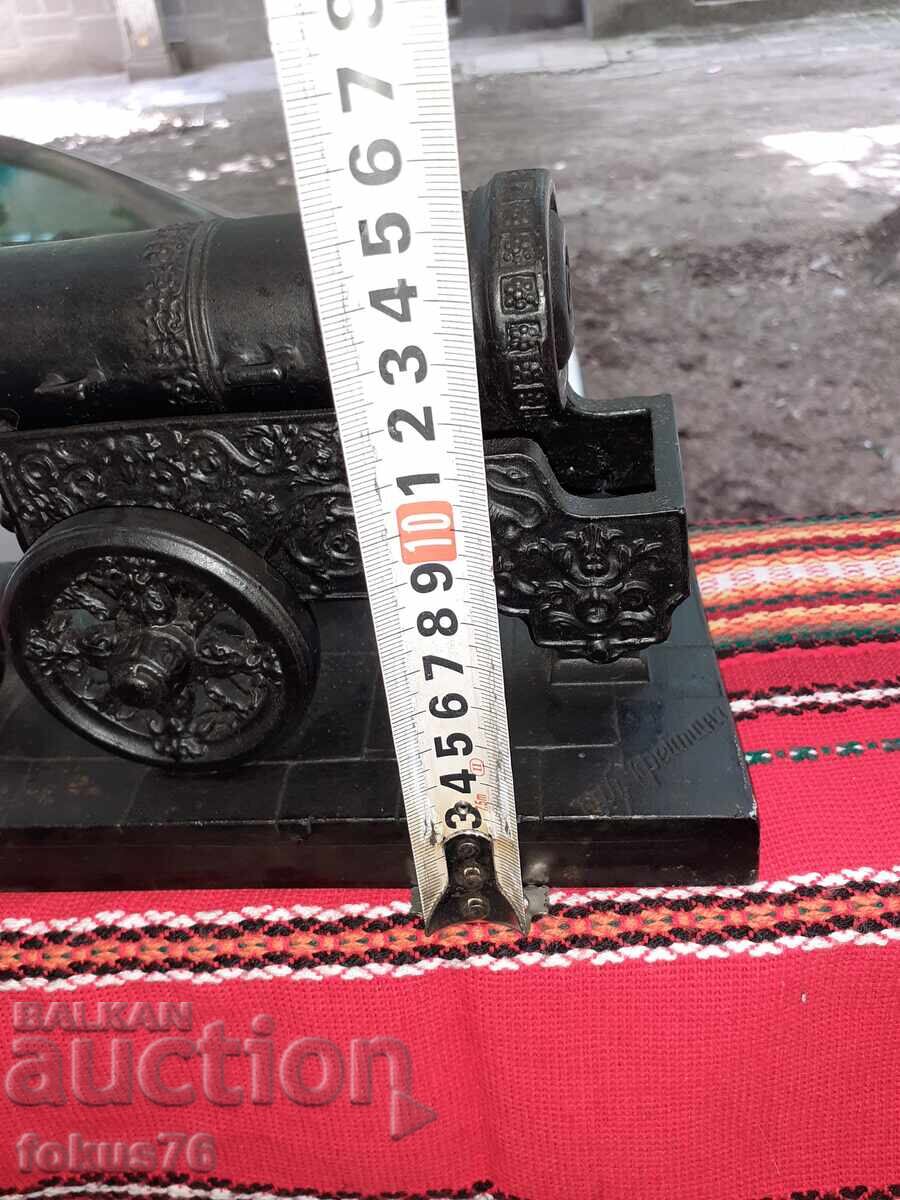 Касли - Цар пушка - голям размер чугун фигура статуетка - 7