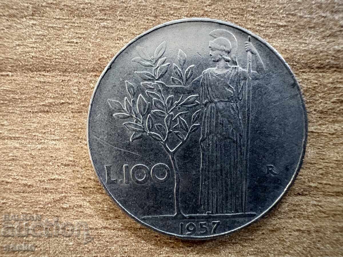 Italy - 100 Lire (1957)