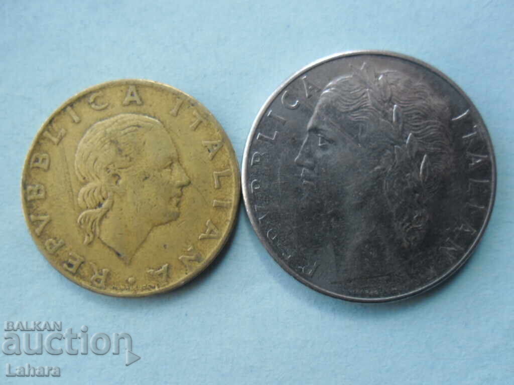 100 and 200 Lire 1979 Italy with price 1.00 BGN | € 0.51 100 and 200 Lire 1979 Italy with price 1.00 BGN | € 0.51