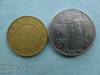 100 και 200 λίρες 1979 Ιταλίας