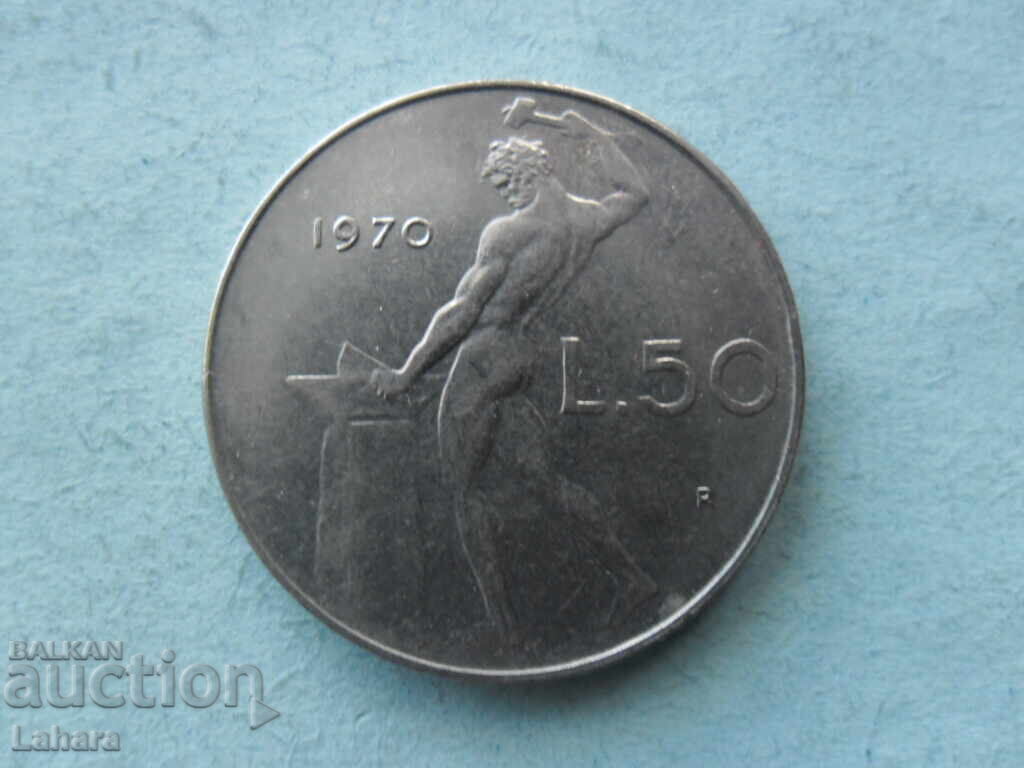 50 lire 1970 Italia