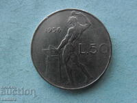 50 Lire 1956 Italy
