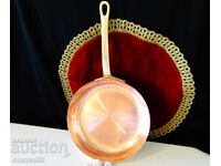 Tigaie de cupru, cupru roșu pur 750 gr