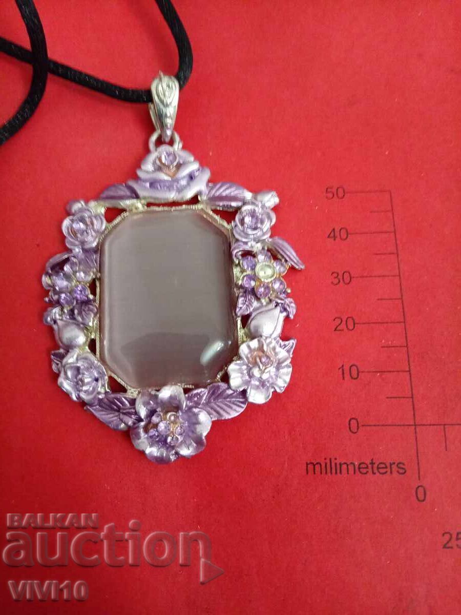 Antique enamel necklace