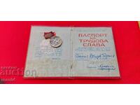 PAȘAPORT pentru GLORIA MUNCII