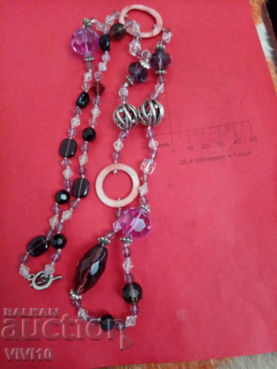 Старинно колие с емаил