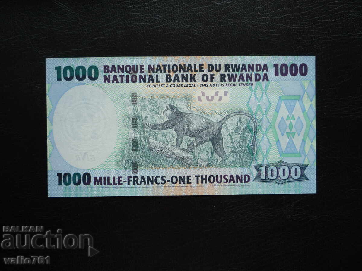 Ρουάντα 1000 1 000 ΦΡΑΓΚΑ 2008 ΝΕΟ UNC με τιμή 8.00 BGN | € 4.09