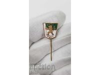 Rare football badge, insignia - Botev Vratsa 1923, communism