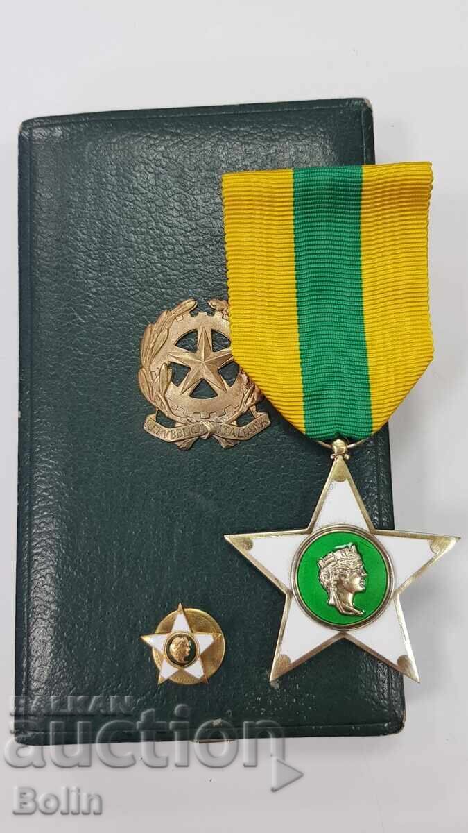 Collectible Italian Medal, Order of Labour Merit 1924