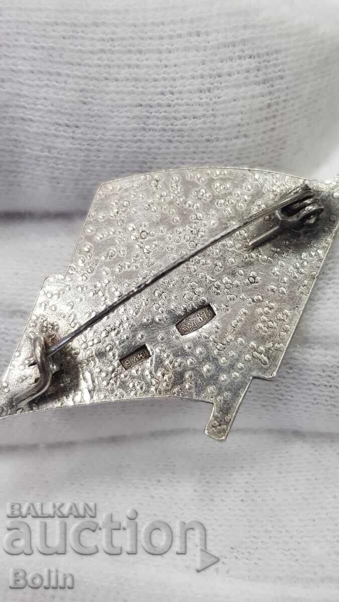 Rare Silver Russian USSR Sign, Lenin Badge 1870-1970 - 5 Rare Silver Russian USSR Sign, Lenin Badge 1870-1970 - 5