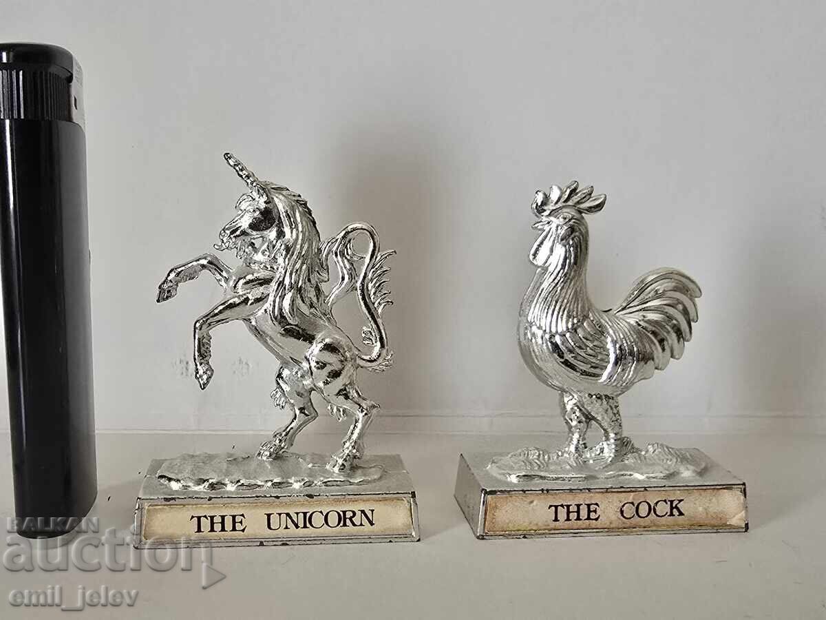 MATCHBOX LESNEY - 2 pcs. metal emblems with price 49.99 BGN | € 25.56