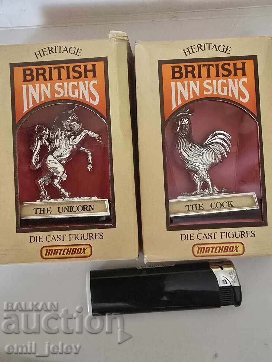 MATCHBOX LESNEY - 2 pcs. metal emblems