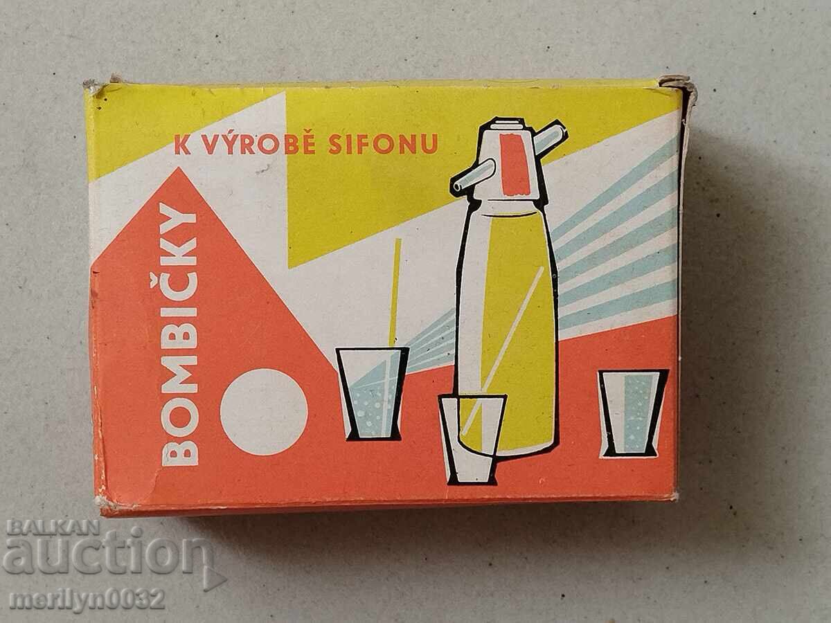Комплект патрони за газирана вода сода шише бутилка с цена 49.00 лв. | € 25.05 Комплект патрони за газирана вода сода шише бутилка с цена 49.00 лв. | € 25.05