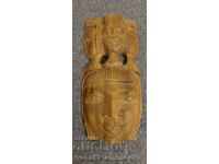 Sculptură în lemn masiv pentru cunoscători, excelentă