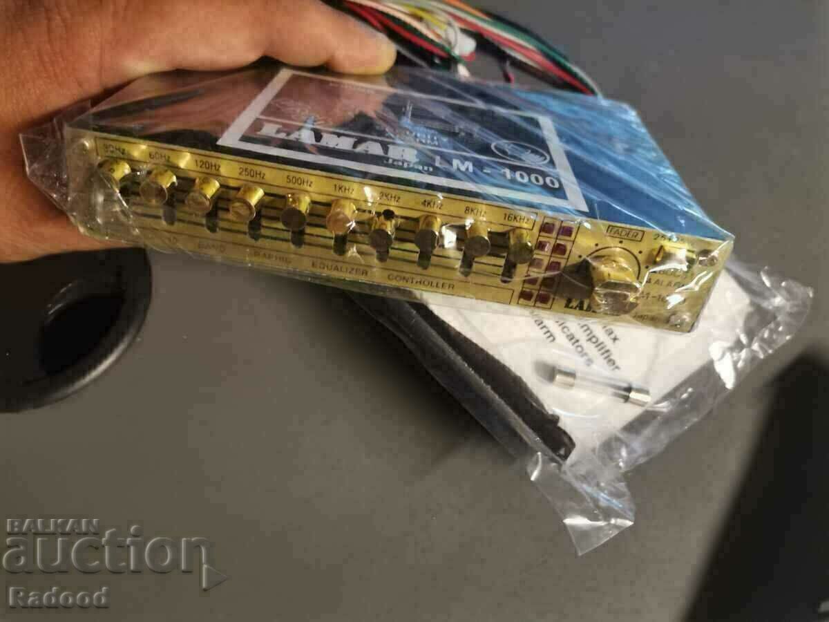 Equalizer audio equipment 3 pieces of 1 st. with price 25.00 BGN | € 12.78 Equalizer audio equipment 3 pieces of 1 st. with price 25.00 BGN | € 12.78