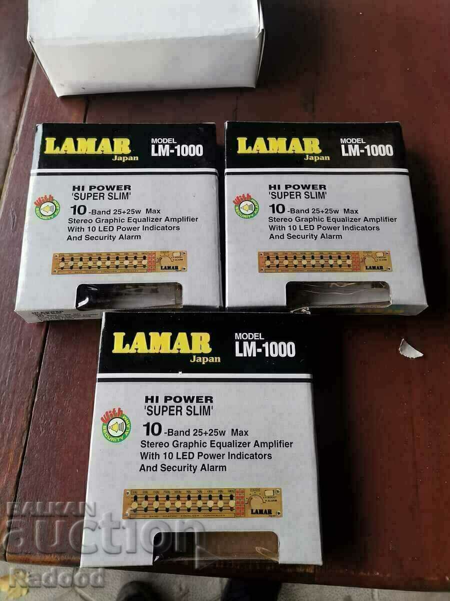 Equalizer audio equipment 3 pieces of 1 st. Equalizer audio equipment 3 pieces of 1 st.