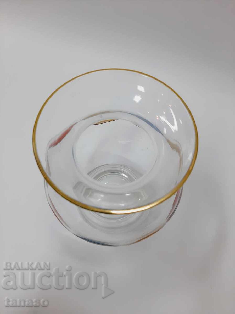 Доставка на Малка стъклена ваза, прозрачно стъкло(2.2)