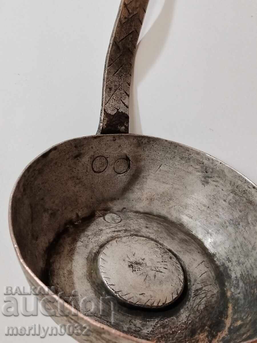 Стар меден черпак за чешма кишкил кепче бакър - 6 Стар меден черпак за чешма кишкил кепче бакър - 6