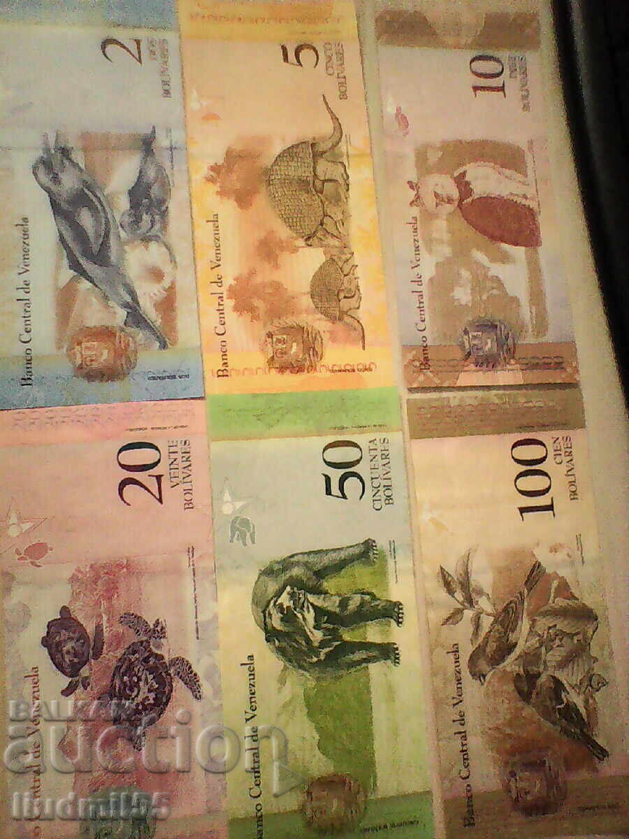 SET VENEZUELA UNC cu preț 9.00 BGN | € 4.60 SET VENEZUELA UNC cu preț 9.00 BGN | € 4.60