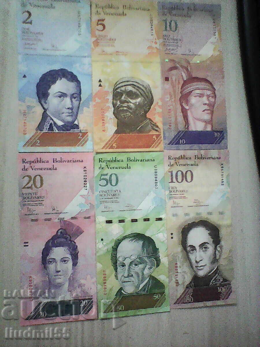 SET VENEZUELA UNC SET VENEZUELA UNC