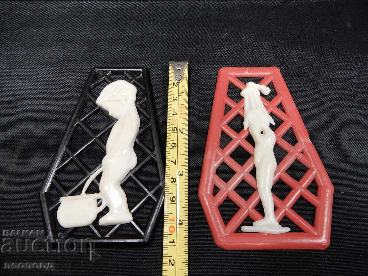 ΛΟΤ ΑΠΟ 2 ΠΑΛΙΑ ΡΕΤΡΟ ΣΟΣ ΝΡΒ ΠΙΝΑΚΙΔΙΑ ΜΠΑΝΙΟ ΤΟΥΑΛΕΤΑ ΠΛΑΣΤΙΚΑ - 6