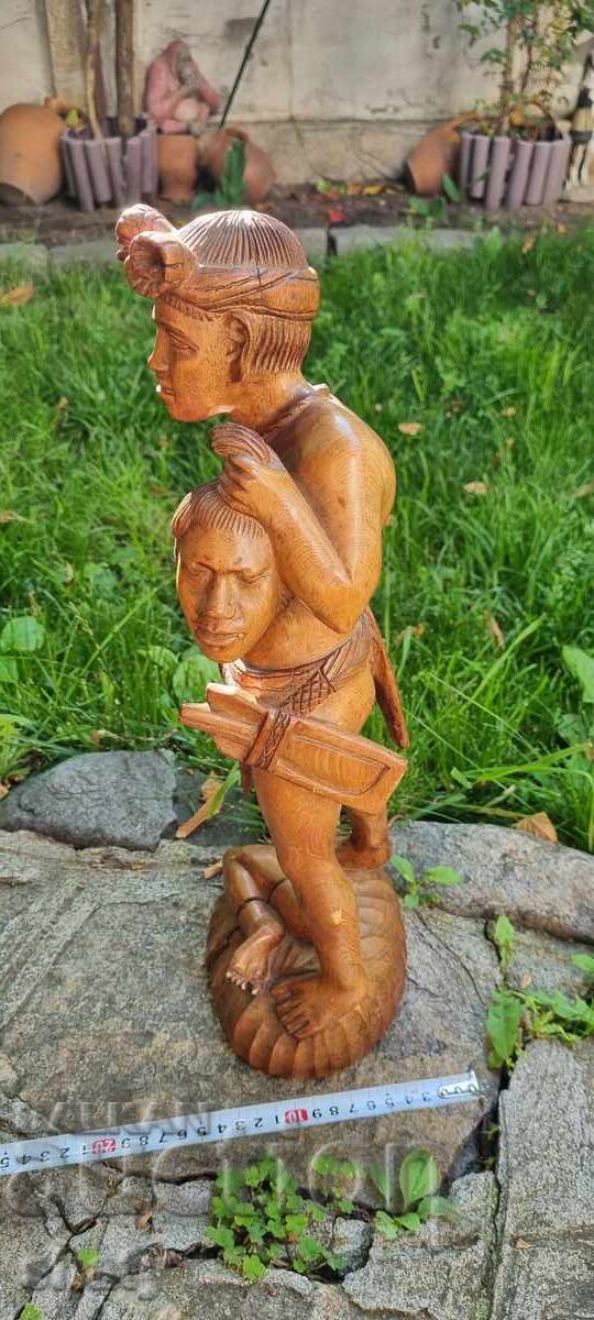 Wooden figure. Cannibal - 5 Wooden figure. Cannibal - 5